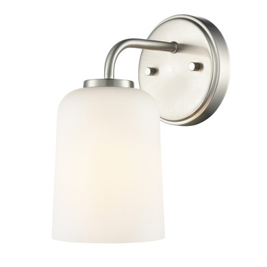 Sconces Single Glass by Millennium ( 59 | 214201-BN Laphia ) 