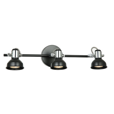 Bathroom Fixtures Three Lights by Maxilite ( 501 | MX 6266BL-3 Mondale ) 