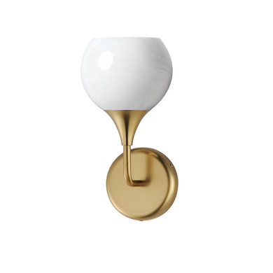 Sconces Single Glass by Maxim ( 16 | 21221MRNAB Neve ) 