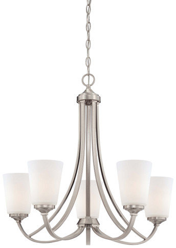 Mid. Chandeliers Glass Up by Minka-Lavery ( 7 | 4965-84 Overland Park ) 