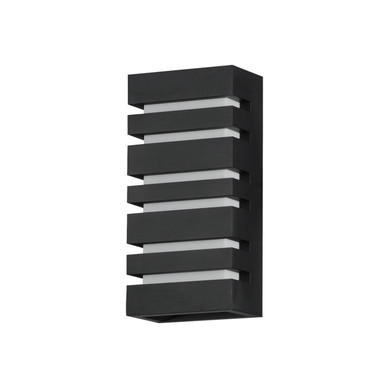 Exterior Wall Mt./Flush by Maxim ( 16 | 86262BK Keyes ) 