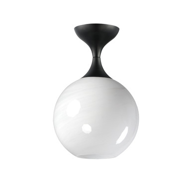 Semi-Flush Mts. Glass Down by Maxim ( 16 | 21229MRBK Neve ) 