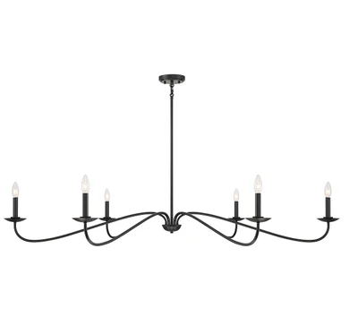 Large Chandeliers Candle by Meridian ( 446 | M100119MBK ) 