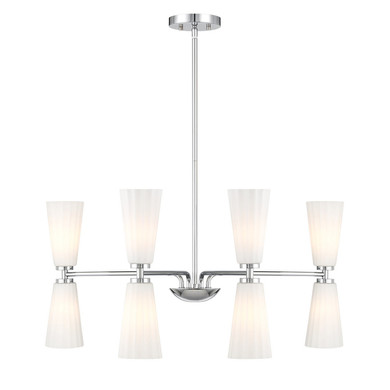 Mid. Chandeliers Glass Down by Meridian ( 446 | M100126CH ) 