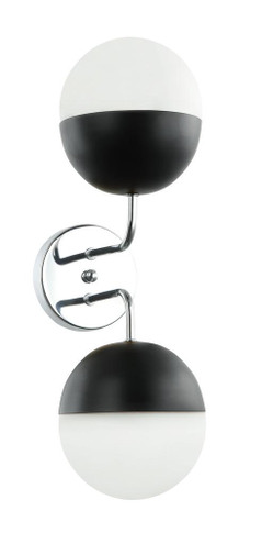Sconces Double Glass by Maxilite ( 501 | MX 6431-2-11 Tuxedo ) 