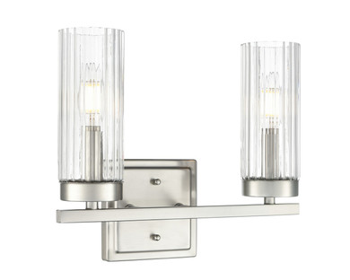Bathroom Fixtures Two Lights by Millennium ( 59 | 46002-BN Iversen ) 