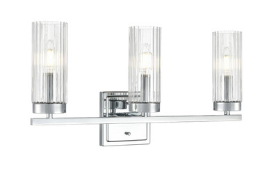 Bathroom Fixtures Three Lights by Millennium ( 59 | 46003-CH Iversen ) 