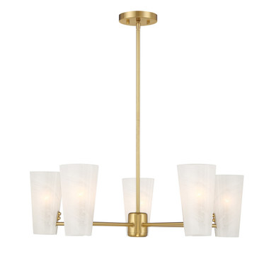 Mid. Chandeliers Glass Up by Meridian ( 446 | M100130NB ) 