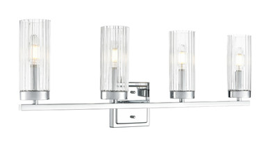 Bathroom Fixtures Four Lights by Millennium ( 59 | 46004-CH Iversen ) 
