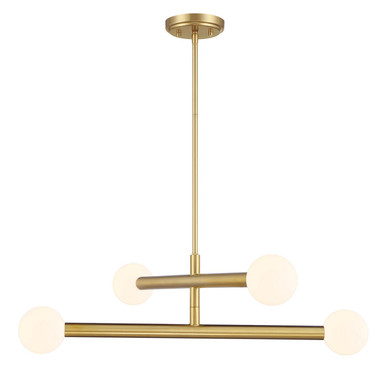 Mid. Chandeliers Geometric/Linear by Meridian ( 446 | M100133NB ) 