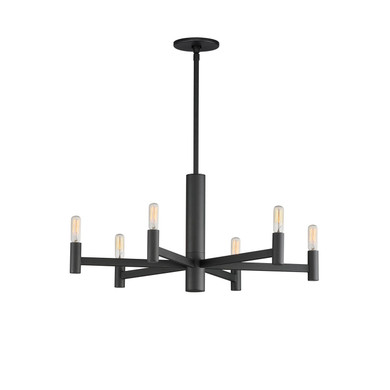 Mid. Chandeliers Candle by Maxim ( 16 | 21366BK Emana ) 