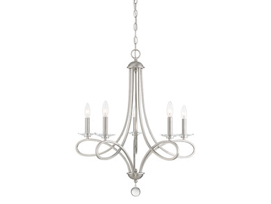 Mid. Chandeliers Candle by Meridian ( 446 | M10028BN Mchan ) 