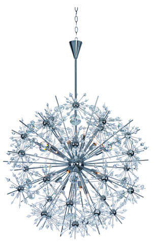 Mid. Chandeliers Starburst by Maxim ( 16 | 39746BCPC Starfire ) 