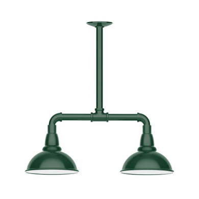 Exterior Wall Mt./Flush by Montclair Light Works ( 518 | MSB105-42-T30-G05 Cafe ) 