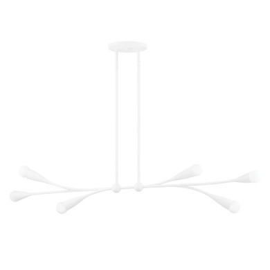 Linear/Island 4 Light + by Mitzi ( 428 | H689906-TWH Elsa ) 