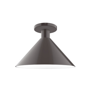Semi-Flush Mts. Glass Down by Montclair Light Works ( 518 | FMDX466-51 Chase ) 