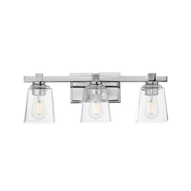 Bathroom Fixtures Three Lights by Maxim ( 16 | 21383CLPC Cubos ) 