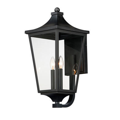 Exterior Wall Mount by Maxim ( 16 | 40235CLBK Sutton Place VX ) 