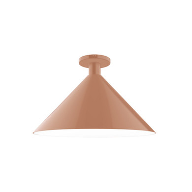 Semi-Flush Mts. Glass Down by Montclair Light Works ( 518 | FMDX467-19 Chase ) 