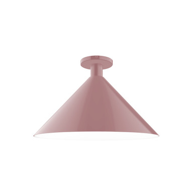 Semi-Flush Mts. Glass Down by Montclair Light Works ( 518 | FMDX467-20 Chase ) 