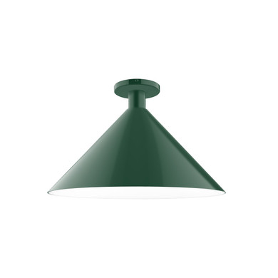 Semi-Flush Mts. Glass Down by Montclair Light Works ( 518 | FMDX467-42 Chase ) 