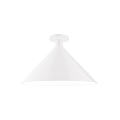 Semi-Flush Mts. Glass Down by Montclair Light Works ( 518 | FMDX467-44 Chase ) 