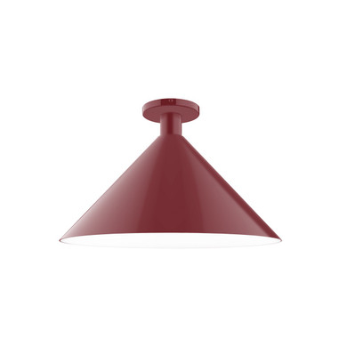 Semi-Flush Mts. Glass Down by Montclair Light Works ( 518 | FMDX467-55 Chase ) 