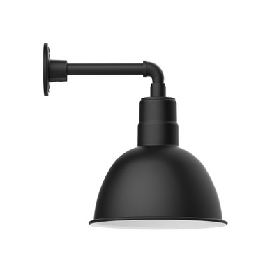 Exterior Wall Mount by Montclair Light Works ( 518 | GNN116-41-B01-G06 Deep Bowl ) 