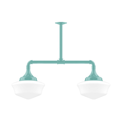 Linear/Island 2 Light Bar by Montclair Light Works ( 518 | MSD021-48-T30 Schoolhouse ) 
