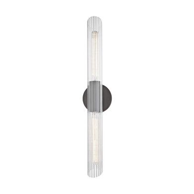 Bathroom Fixtures Cylindrical / Linear by Mitzi ( 428 | H177102L-OB Cecily ) 