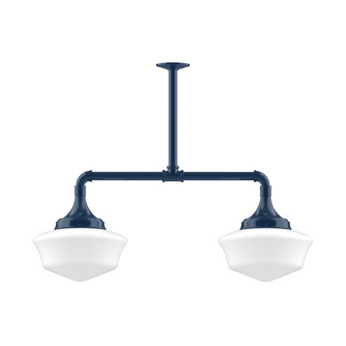 Linear/Island 2 Light Bar by Montclair Light Works ( 518 | MSD021-50-T36 Schoolhouse ) 