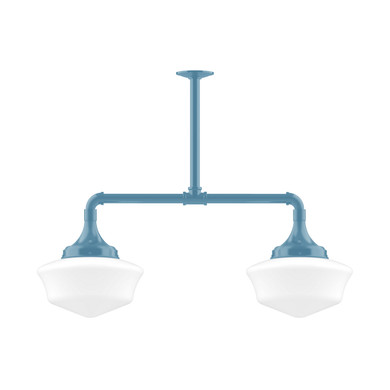 Linear/Island 2 Light Bar by Montclair Light Works ( 518 | MSD021-54-T48 Schoolhouse ) 