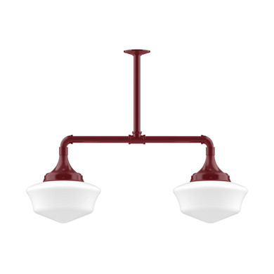 Linear/Island 2 Light Bar by Montclair Light Works ( 518 | MSD021-55-T24 Schoolhouse ) 