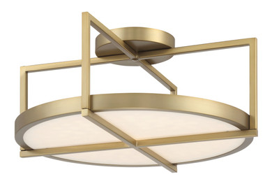 Semi-Flush Mts. Cage by Minka-Lavery ( 7 | 5615-695-L Boada ) 