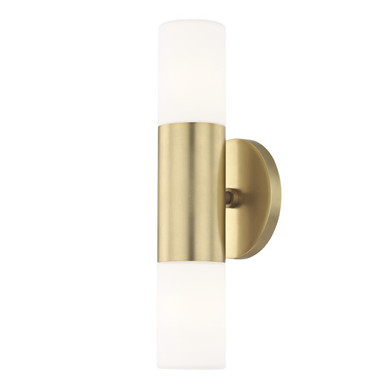 Sconces Double Glass by Mitzi ( 428 | H196102-AGB Lola ) 