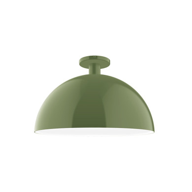Semi-Flush Mts. Glass Down by Montclair Light Works ( 518 | FMDX472-22 Ray ) 