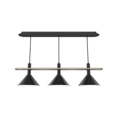 Linear/Island 3 Light Bar by Montclair Light Works ( 518 | CHR422-41-96 Raceway ) 