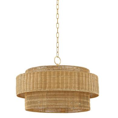 Mid. Chandeliers Drum Shade by Mitzi ( 428 | H854704-AGB Danica ) 