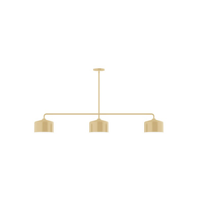 Linear/Island 3 Light Bar by Montclair Light Works ( 518 | MSN419-17 Axis ) 