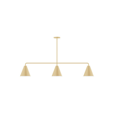 Linear/Island 3 Light Bar by Montclair Light Works ( 518 | MSN420-17 Jynx ) 