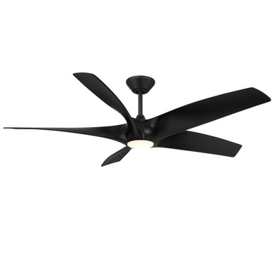 Fans Wet Location by Modern Forms Fans ( 441 | FR-W2401-62L-MB Zephyr 5 ) 