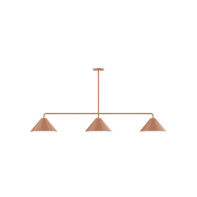 Linear/Island 3 Light Bar by Montclair Light Works ( 518 | MSN422-19 Pinnacle ) 