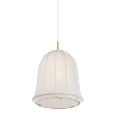 Pendants Fabric Shade by Mitzi ( 428 | H982701-AGB Risa ) 