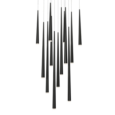 Pendants Multi-port/Cascade by Modern Forms ( 281 | PD-41813S-BK Cascade ) 