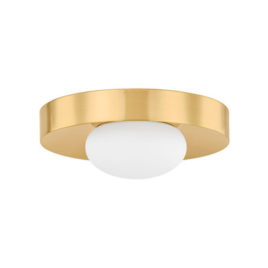 Flush Mounts Glass Down by Mitzi ( 428 | H992501-AGB Pepa ) 