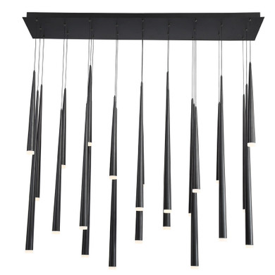 Linear/Island 4 Light + by Modern Forms ( 281 | PD-41823L-BK Cascade ) 