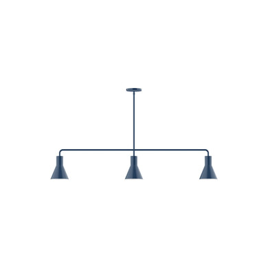 Linear/Island 3 Light Bar by Montclair Light Works ( 518 | MSN436-50 Axis ) 