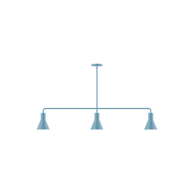 Linear/Island 3 Light Bar by Montclair Light Works ( 518 | MSN436-54 Axis ) 