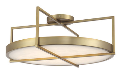 Semi-Flush Mts. Bowl Style by Minka-Lavery ( 7 | 5617-695-L Boada ) 