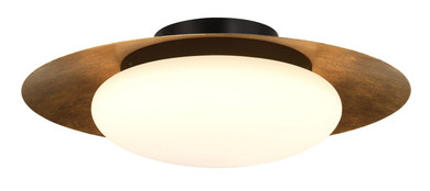 Flush Mounts Glass Down by Minka-Lavery ( 7 | 5626-869-L Zinola ) 
